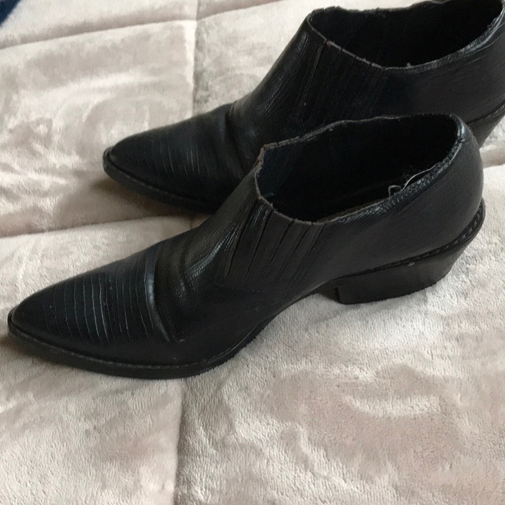 Circle S Black Western ankle boots - Size 8